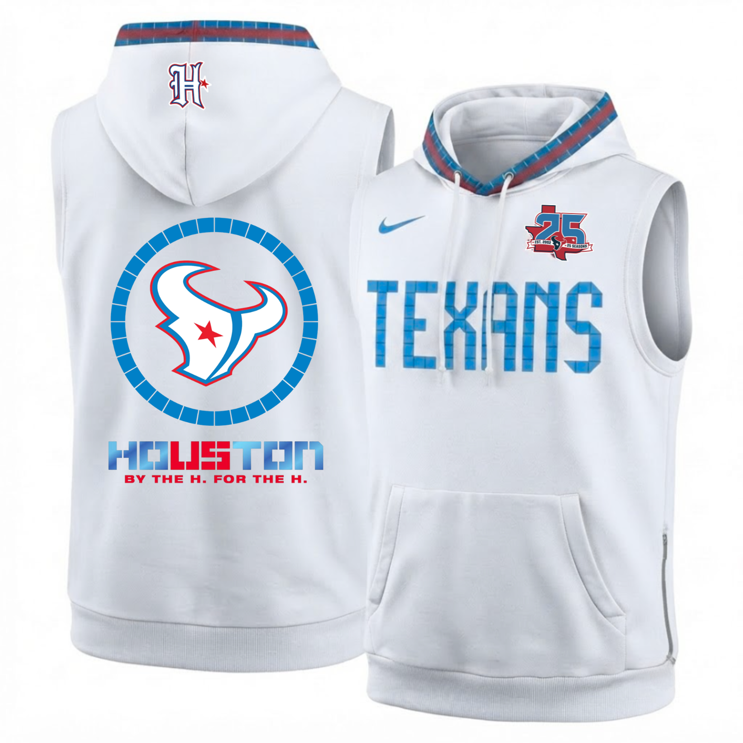 HOU Rivalries 2026 Edition Sleeveless Hoodie Tank Top - Printed