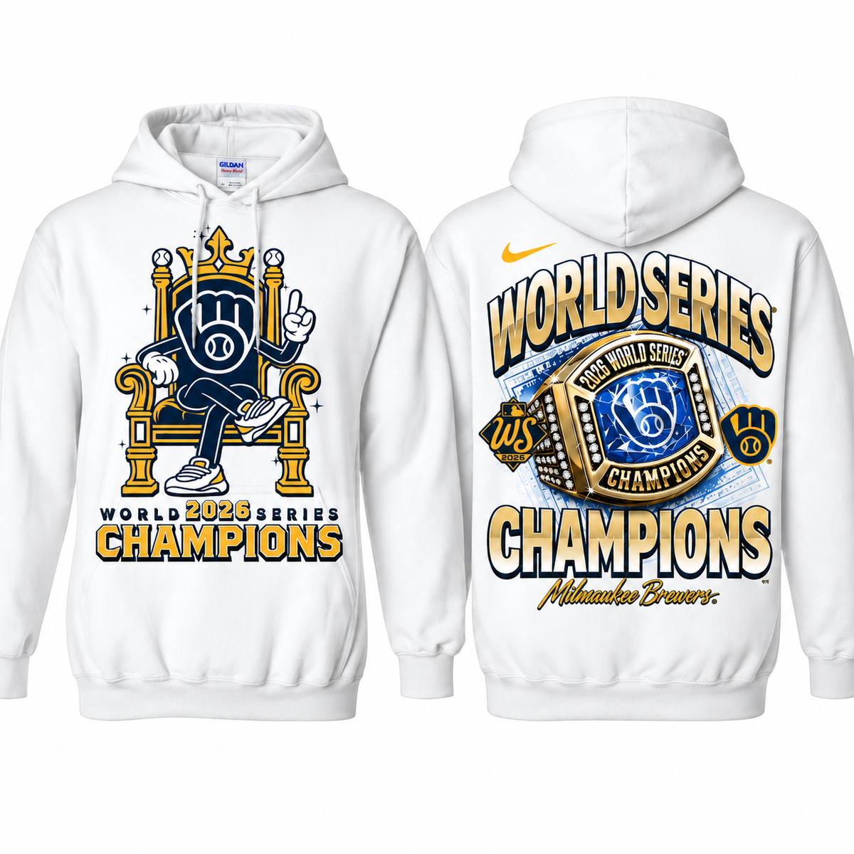 MIL WS Champions 2026 "King of WS" 2D Hoodie - Printed V2