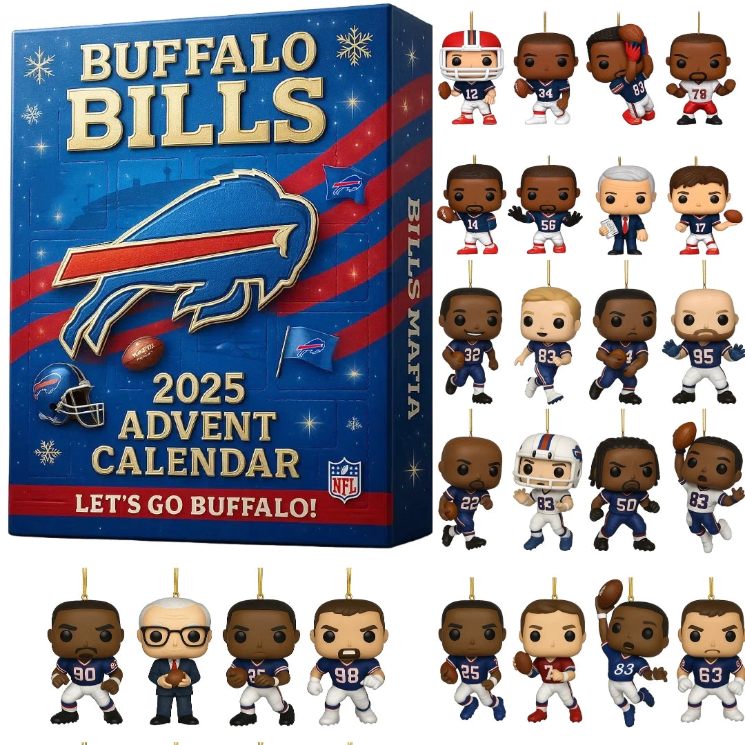 Buffalo Bills star advent calendar
