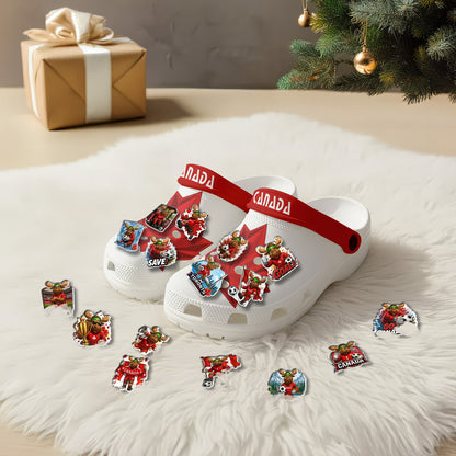 Canada Clogs WC2026 Flag - Charms Gift Set
