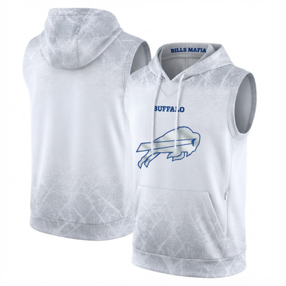 BUF Rivalries Edition Sleeveless Hoodie Tank Top - Printed