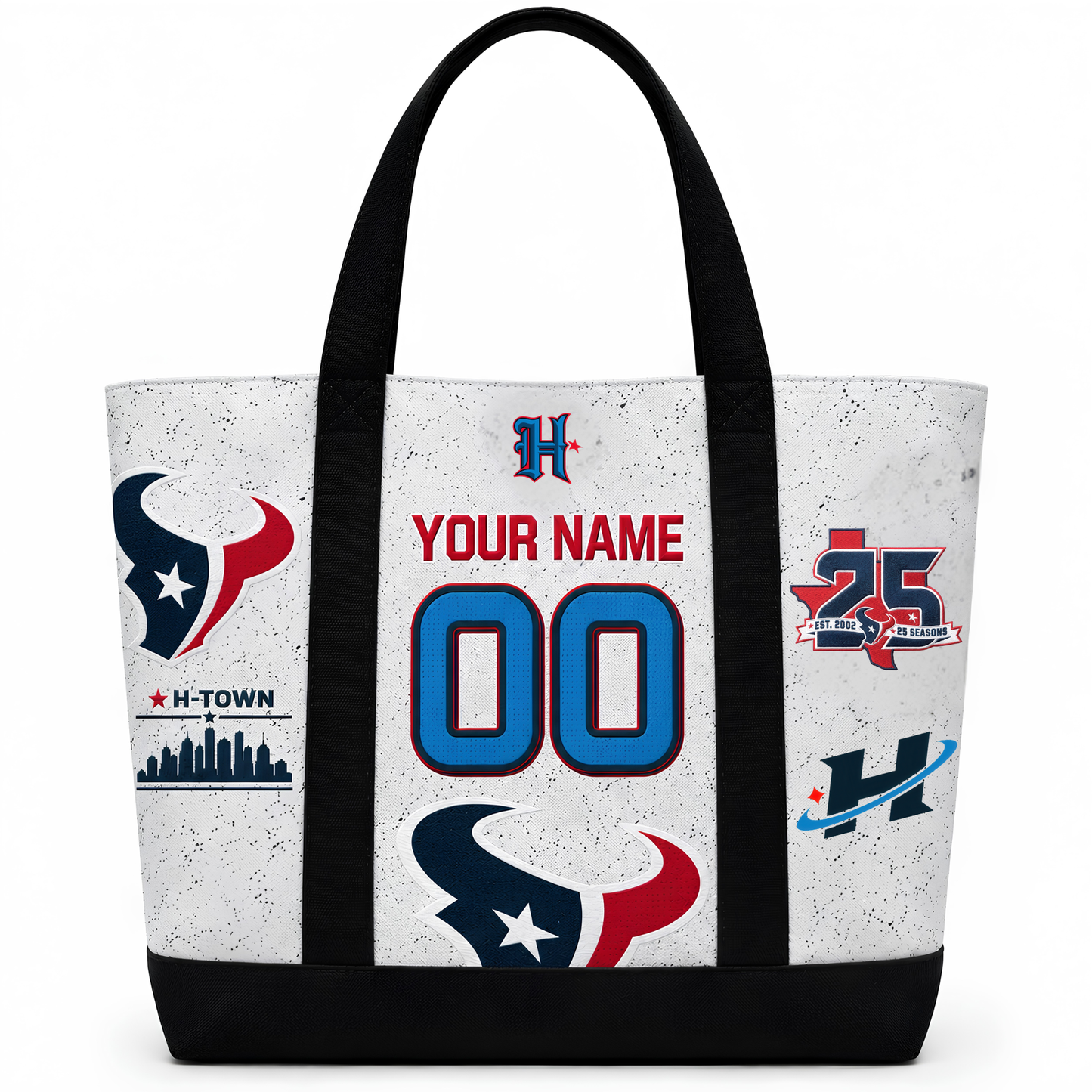 HOU Lunar Dust Edition Custom Printed Canvas Tote Bag
