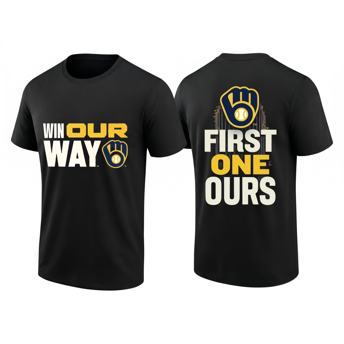 MIL First One Ours Two Sides T-Shirt - Printed