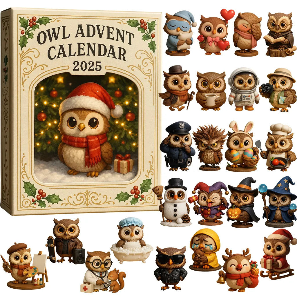 Owl Advent Calendar 2025