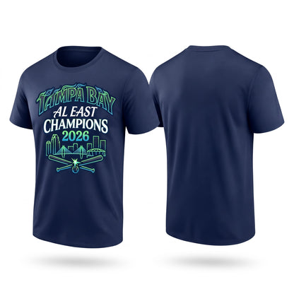 TBR 2026 AL East Champs One Side T-Shirt - Printed V2