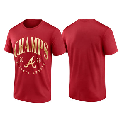 ATL 2026 NL East Champs One Side T-Shirt - Printed