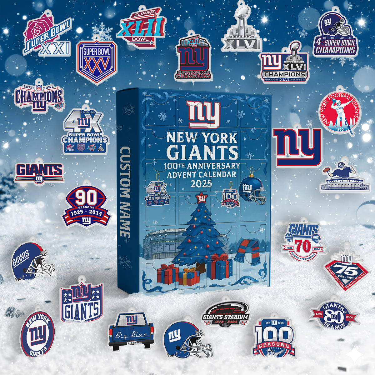 NYG Advent Calendar 2025 - Christmas Gift