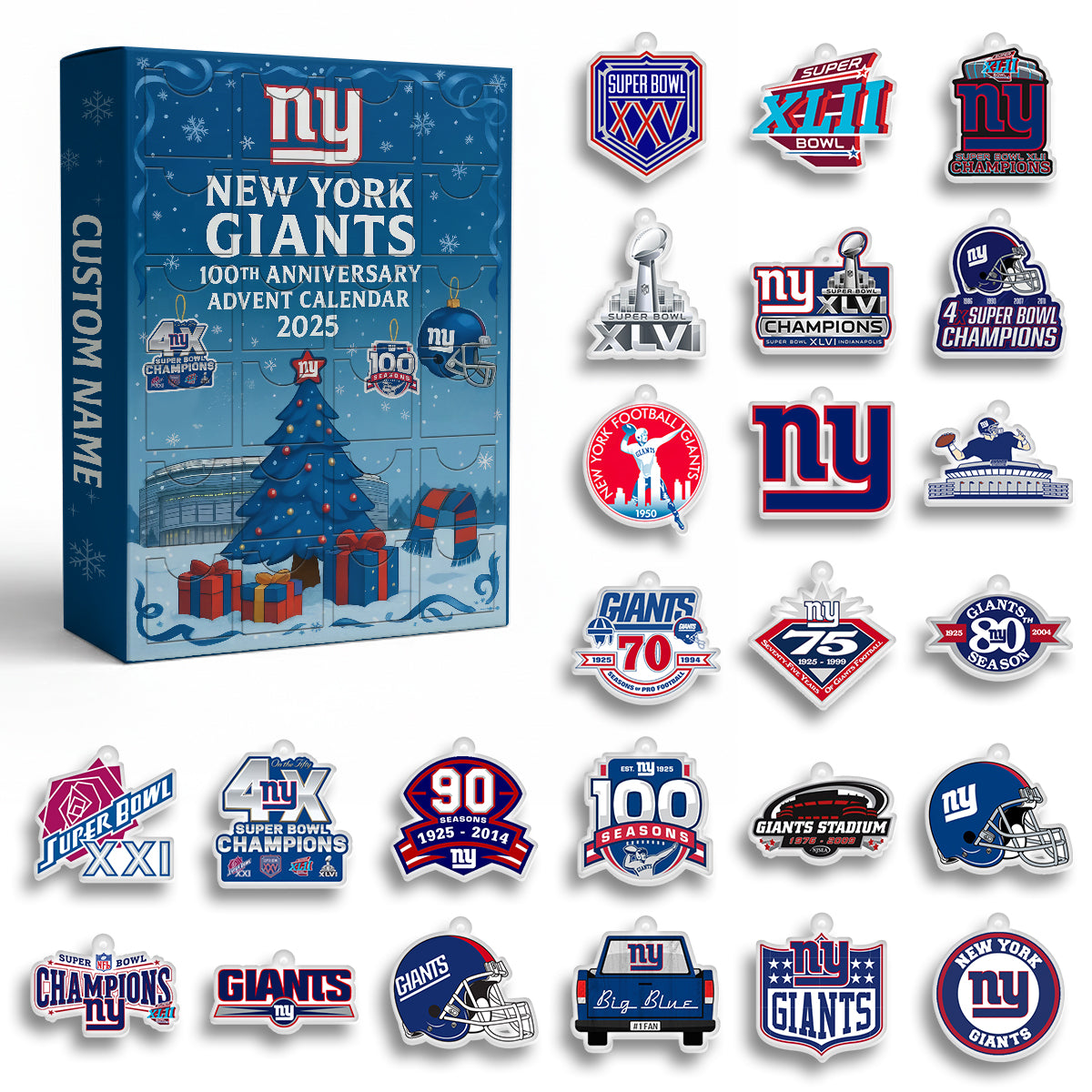 NYG Advent Calendar 2025 - Christmas Gift