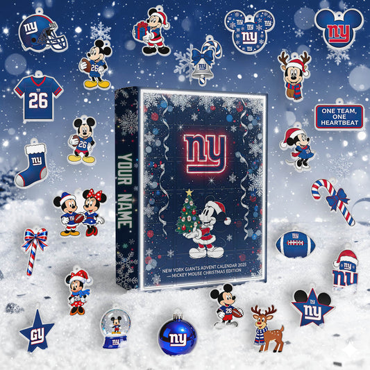 NYG Advent Calendar - Gift For Fan