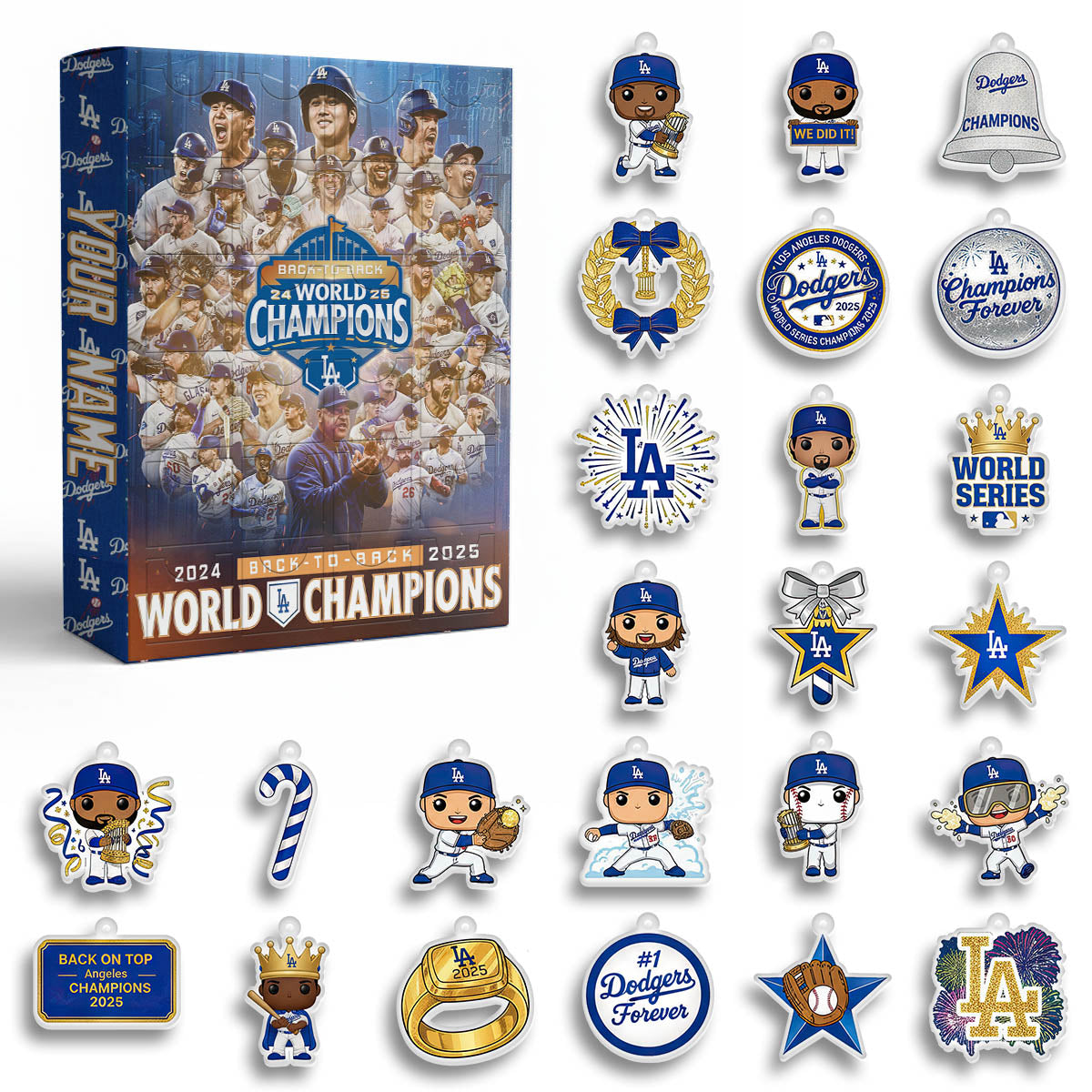 LAD 2025 World Series Champions Advent Calendar