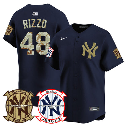 Yankees x USMC 2024 Vapor Premier Limited Jersey TLA - All Stitched