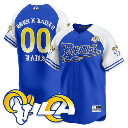 LAR Born x Raised Baseball Jersey - All Stitched