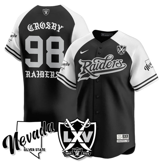 LVR Born x Raised Baseball Jersey - All Stitched
