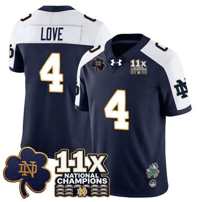 ND 11x-Time National Champions Vapor Limited Jersey