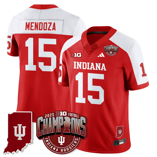 Indiana Hoosiers Vapor Limited Football Jersey - Big 10 Champions - All Stitched