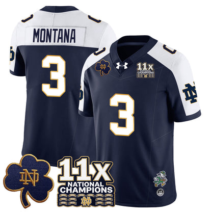 ND 11x-Time National Champions Vapor Limited Jersey