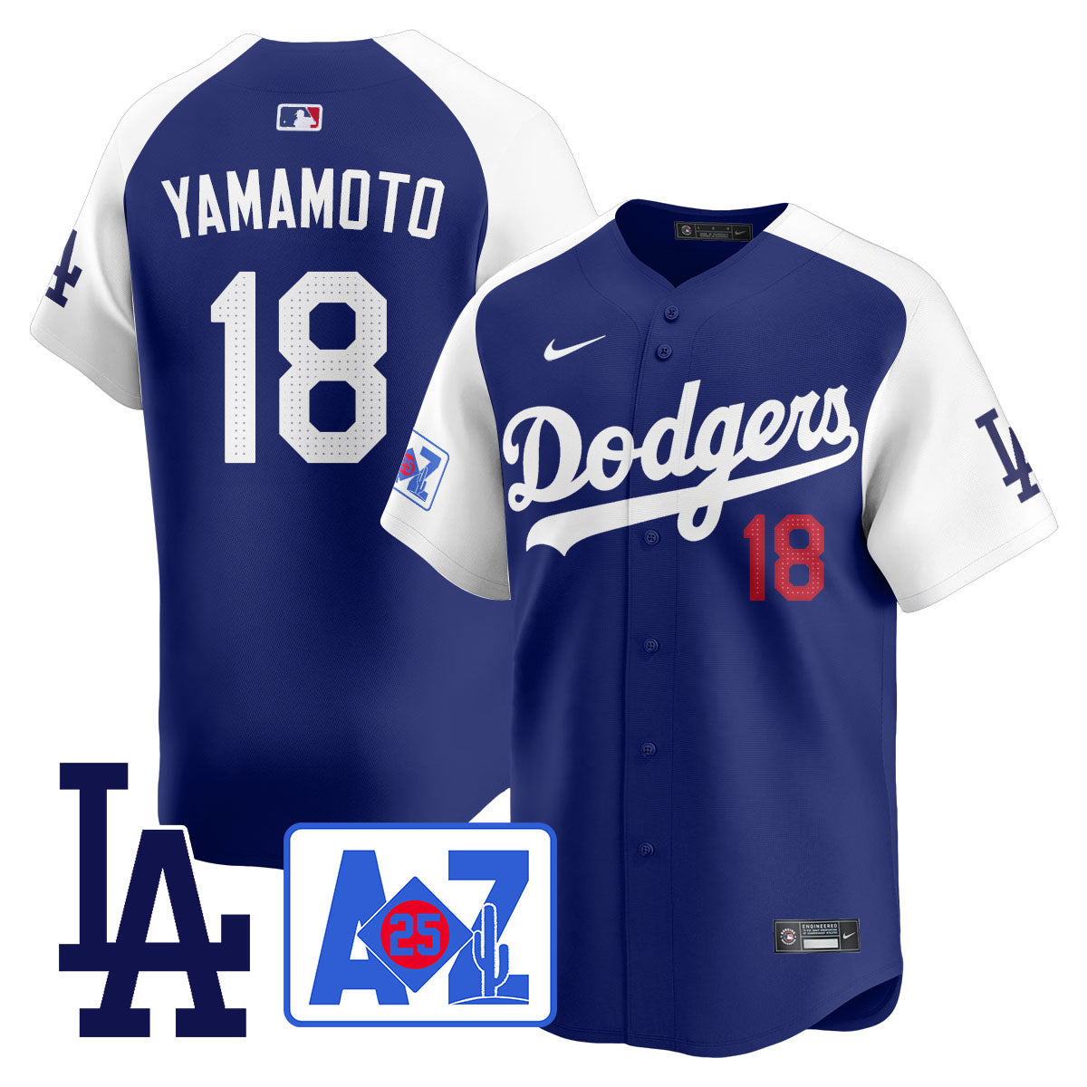 Los Angeles Dodgers 2025 Spring Training Jersey - All Stitched