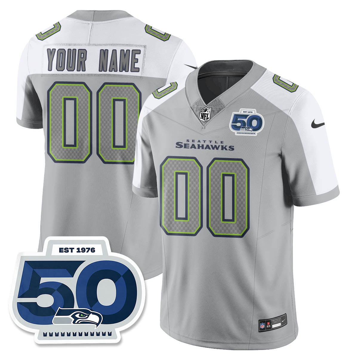 Custom SEA Atmosphere Vapor Limited Jersey - All Stitched