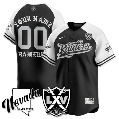 Custom LVR Born x Raised Baseball Jersey - All Stitched