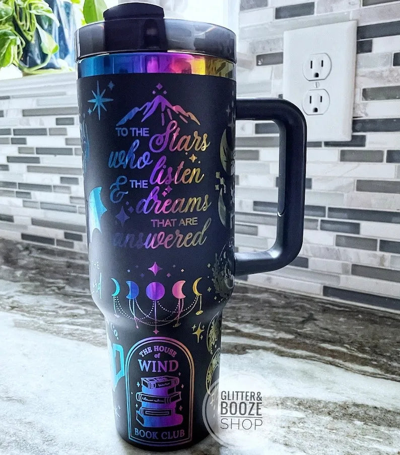 40 Oz ACOTAR Tumbler TA31 - Perfect Gift For Reader