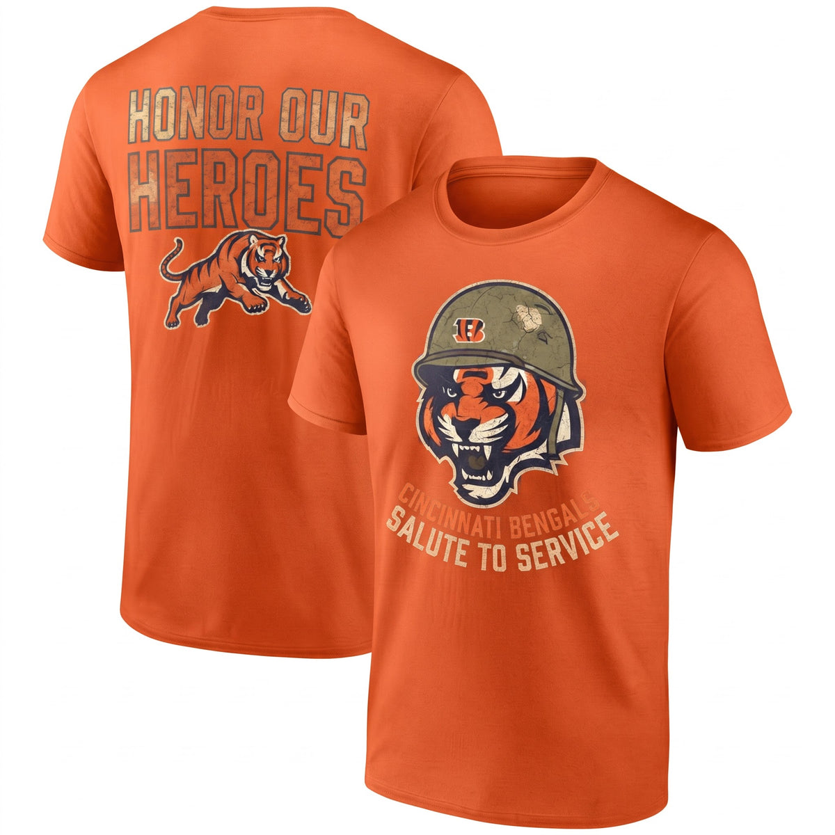 CIN x Salute To Service Two Sides T-Shirt - Printed V1