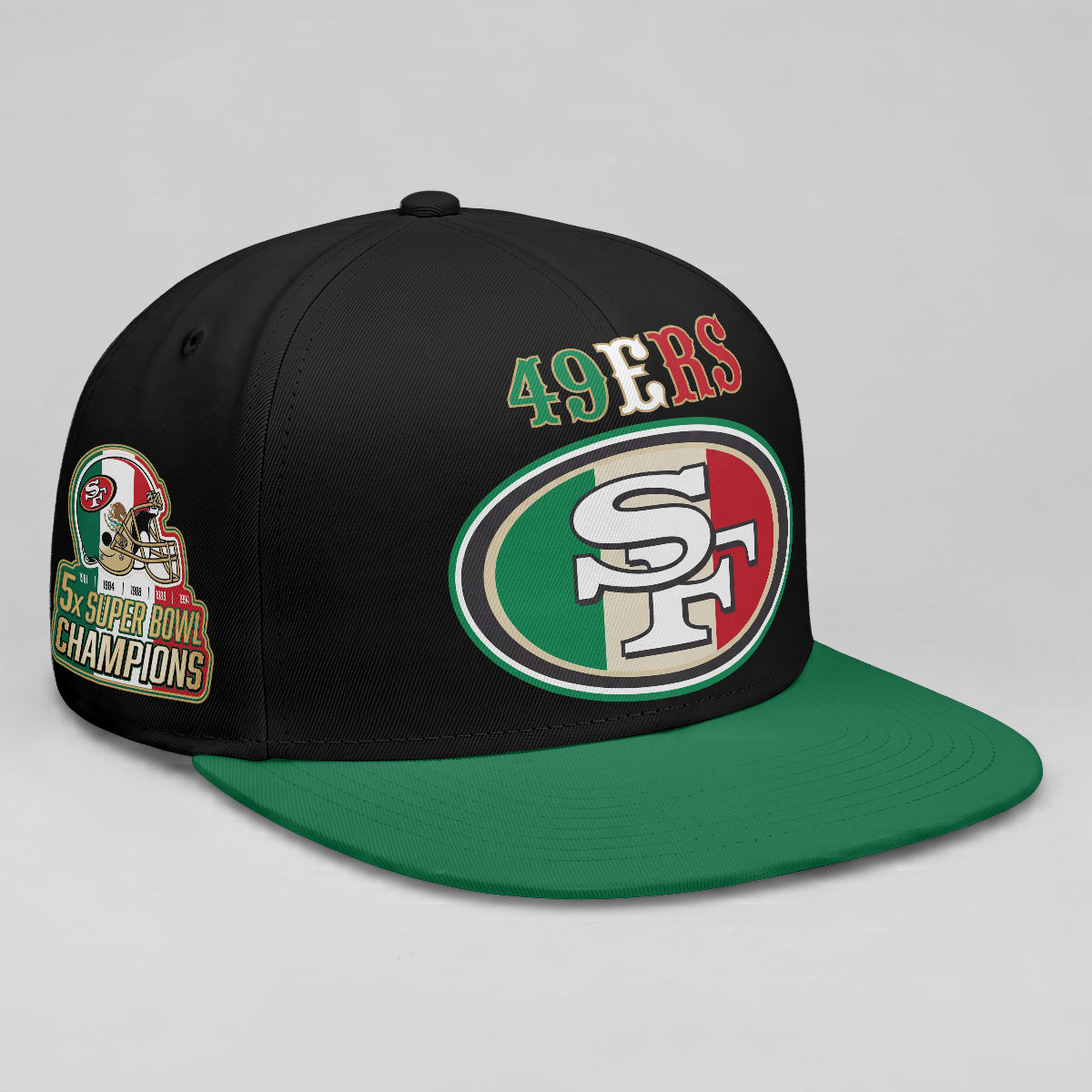 SF 80th Anniversary Mexico Edition Personalized Snapback Cap - Printed
