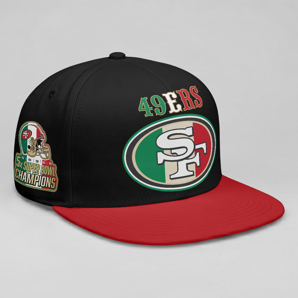 SF 80th Anniversary Mexico Edition Personalized Snapback Cap - Printed