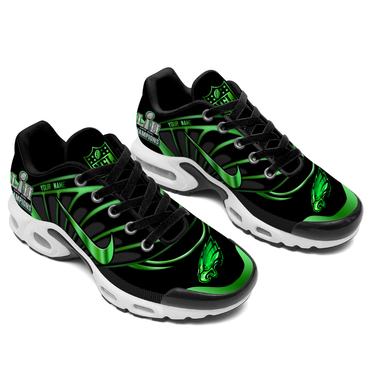 Philadelphia Eagles Fangear Customized Sport Shoes
