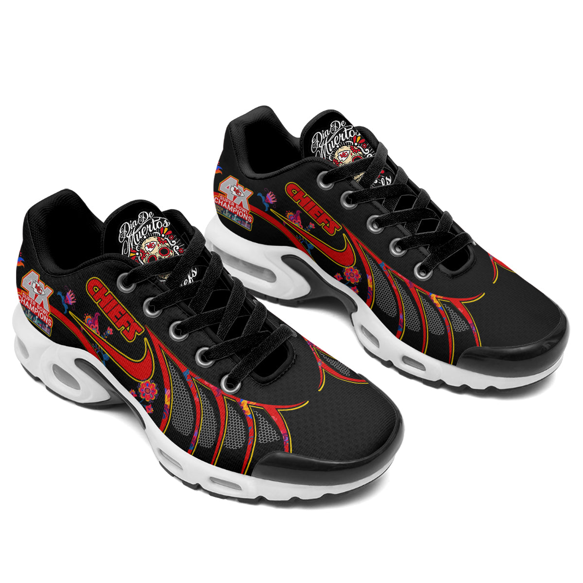 Kansas City Chiefs Día de los Muertos Edition Custom Sport Shoes