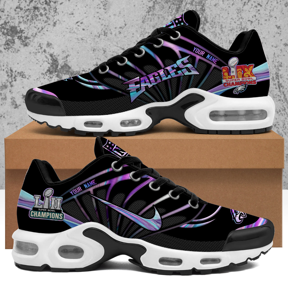 Philadelphia Eagles Fangear Customized Sport Shoes