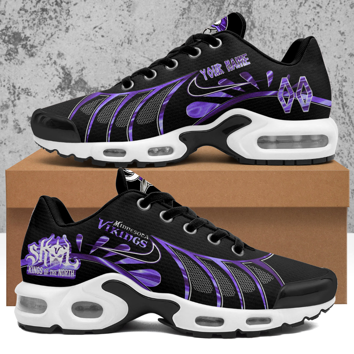 MIN The Warrior Edition Custom Sport Shoes