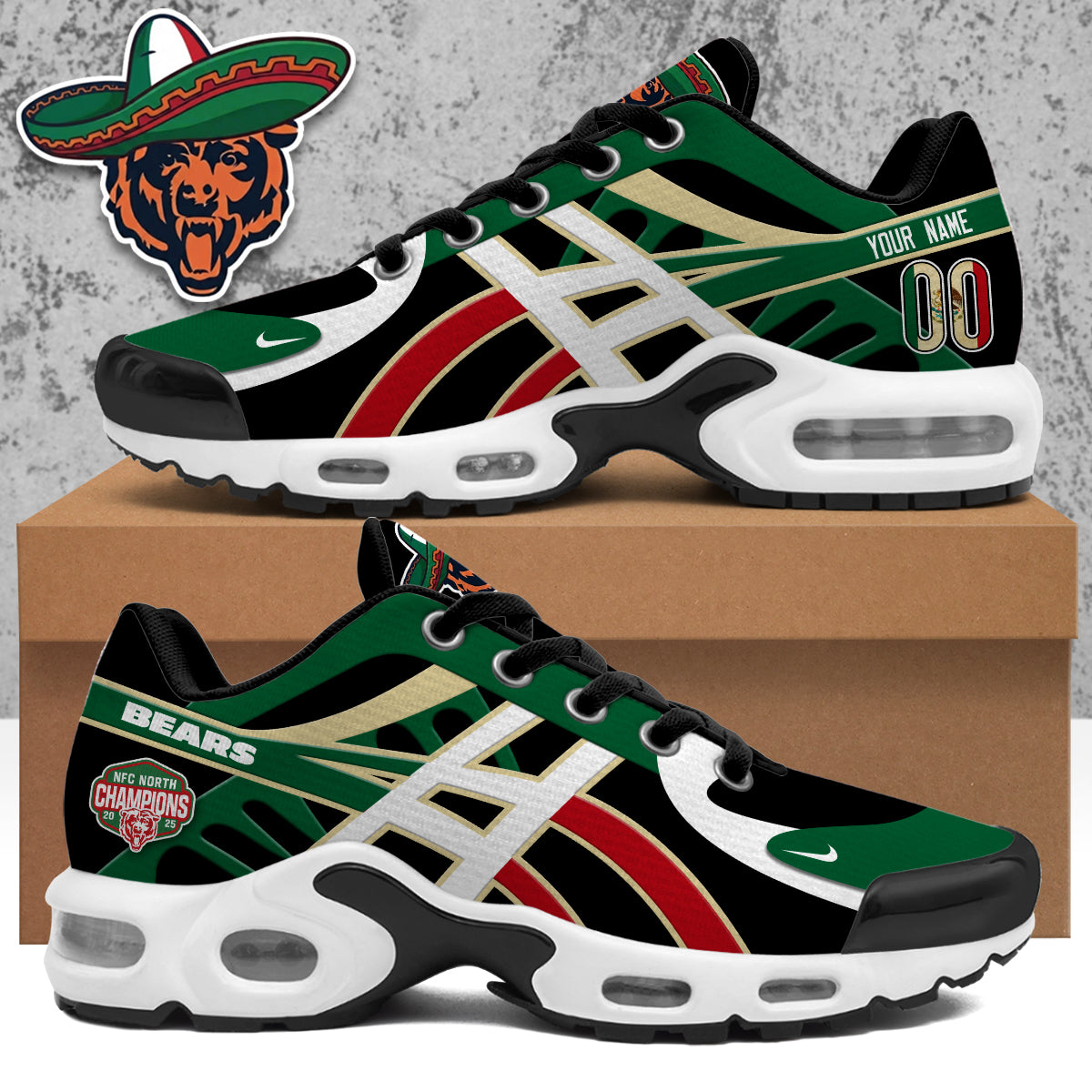 CHI Mexico Edition Customized Sport Shoes