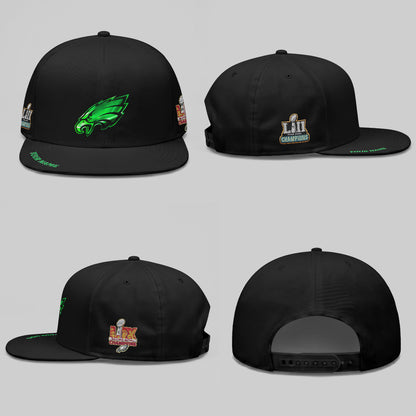Philadelphia Eagles Fangear Custom Snapback Cap - Printed
