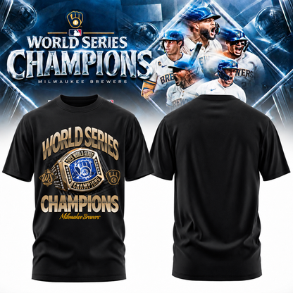 MIL World Series Champions One Side T-Shirt - Printed V23