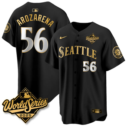 SEA 2025 World Series Gold Jersey - All Stitched