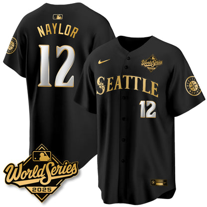SEA 2025 World Series Gold Jersey - All Stitched