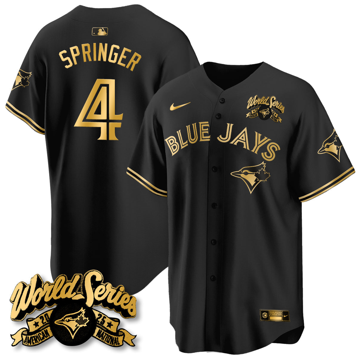 TOR 2025 American League Champions Jersey - All Stitched