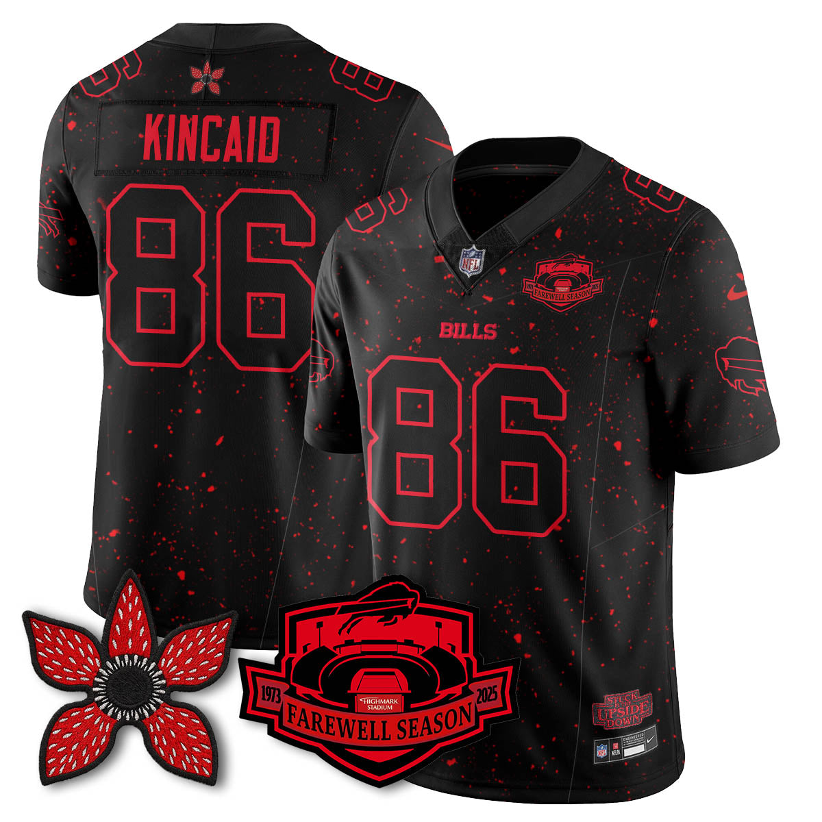 BUF 'Stranger Things Edition' Vapor Limited Jersey - All Stitched