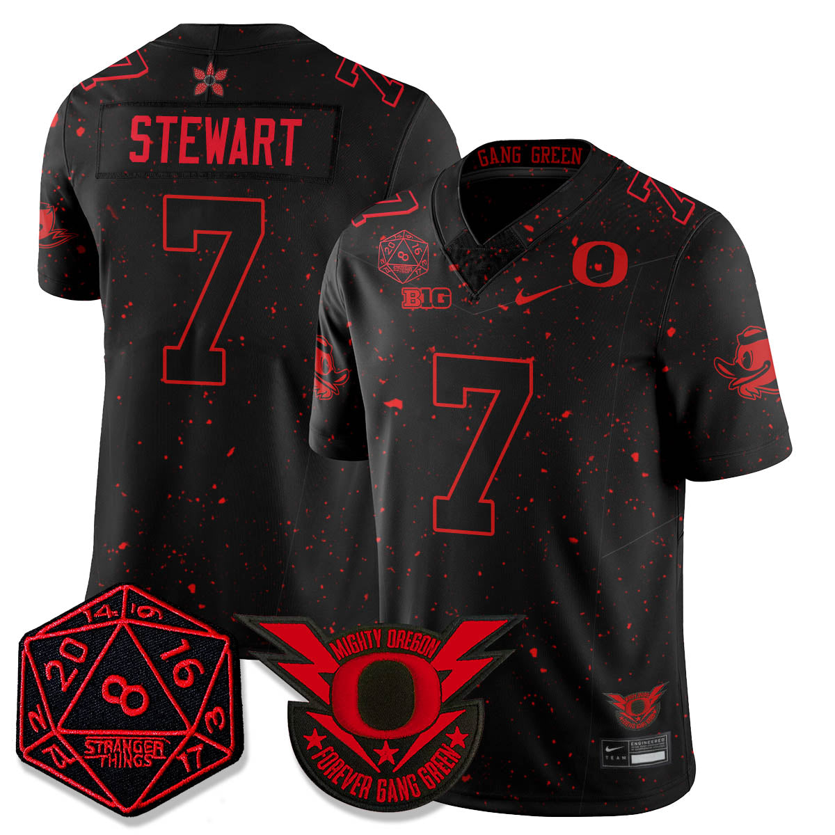 ORE Stranger Things Vapor Limited Jersey - All Stitched