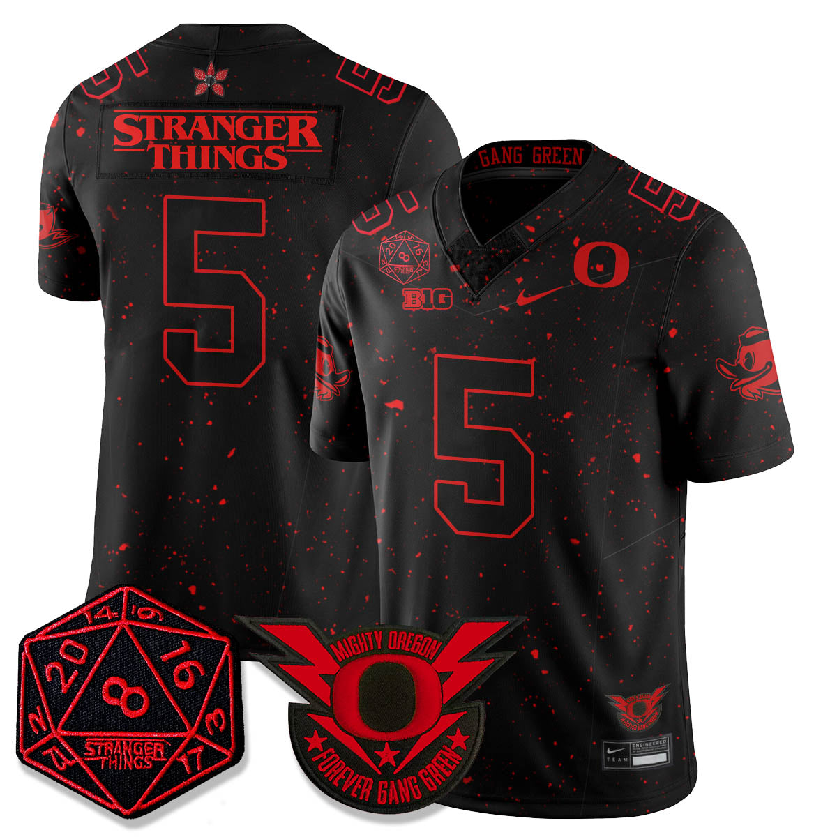 ORE Stranger Things Vapor Limited Jersey - All Stitched