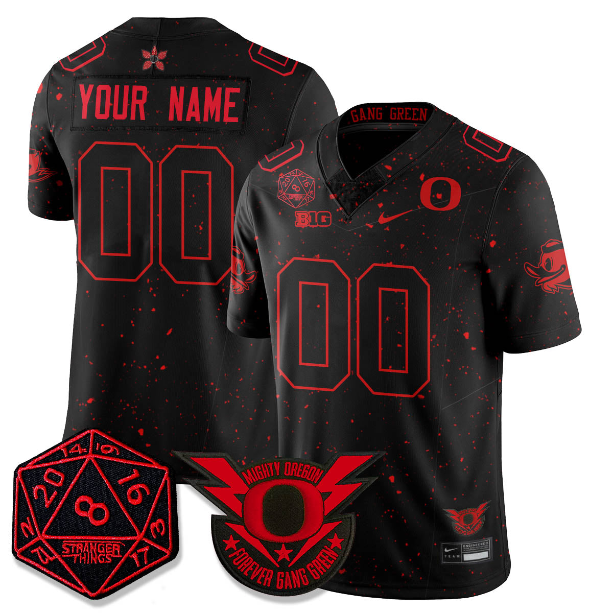 ORE Stranger Things Vapor Limited Jersey - All Stitched