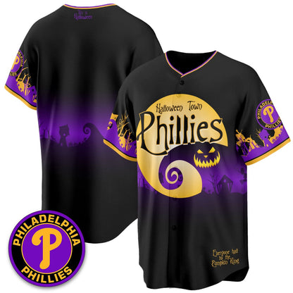 Philadelphia Phillies "Halloween Town" Limited Jersey - Stitched