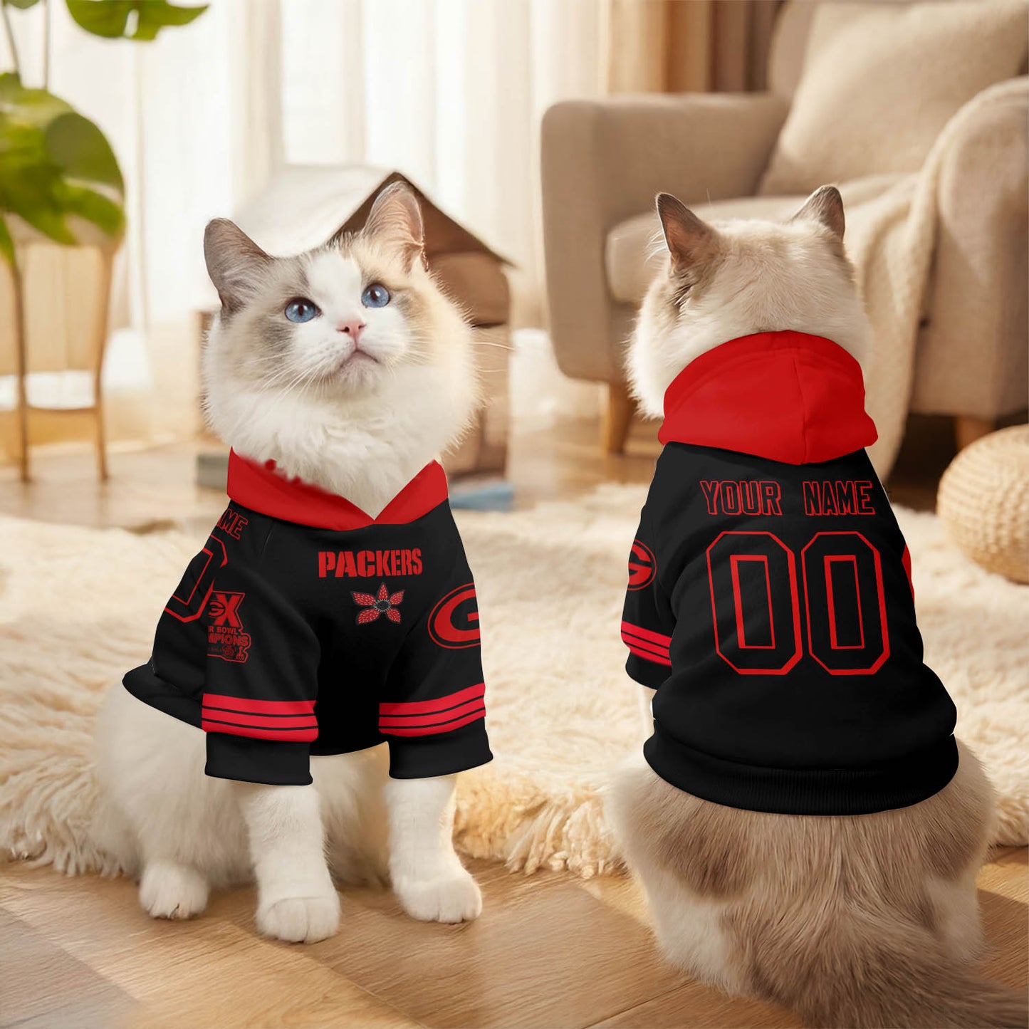 GB Stranger Things Pet Hoodie