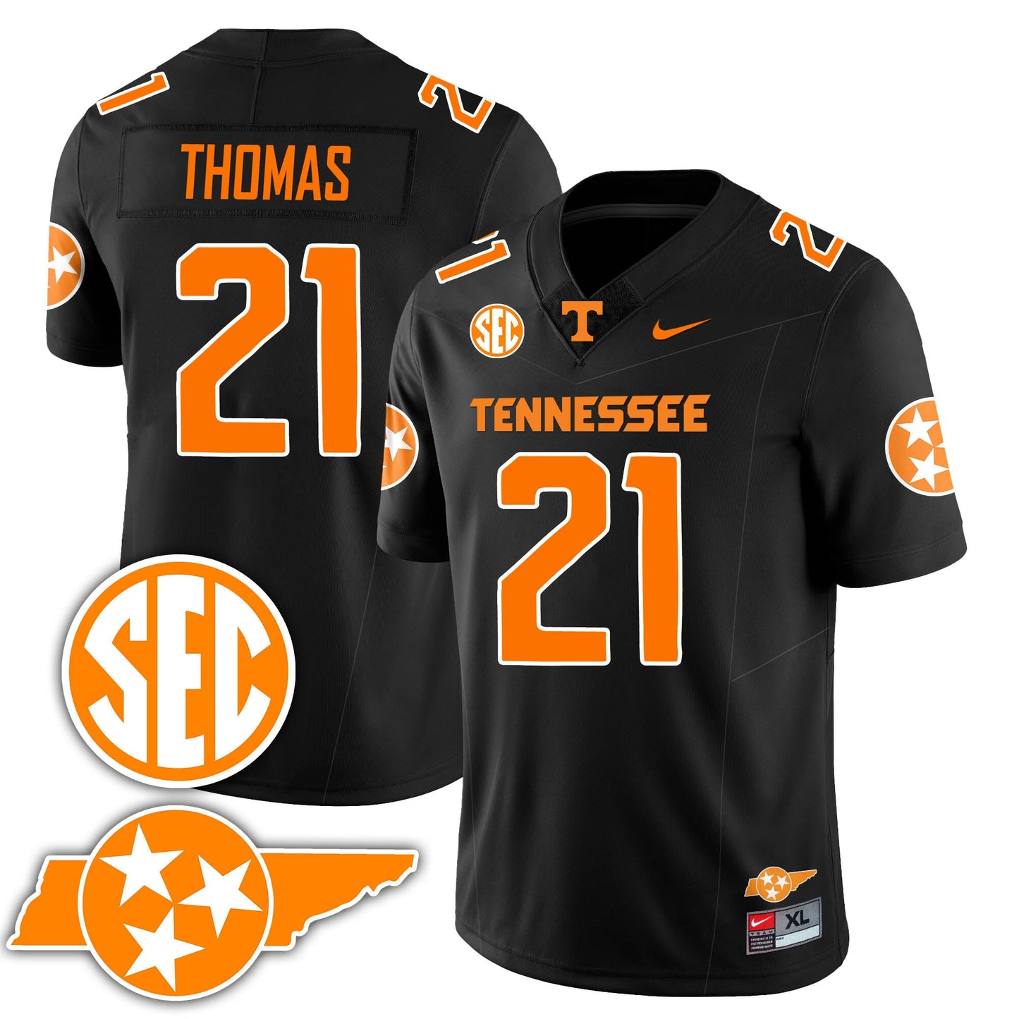 Tennessee Volunteers 2024 Football Vapor Limited Jersey - All Stitched