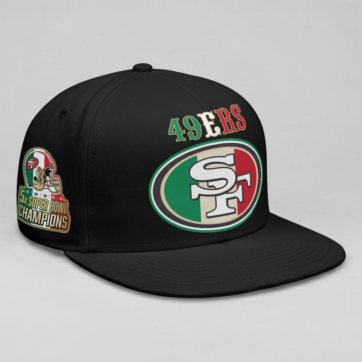 SF 80th Anniversary Mexico Edition Personalized Snapback Cap - Printed