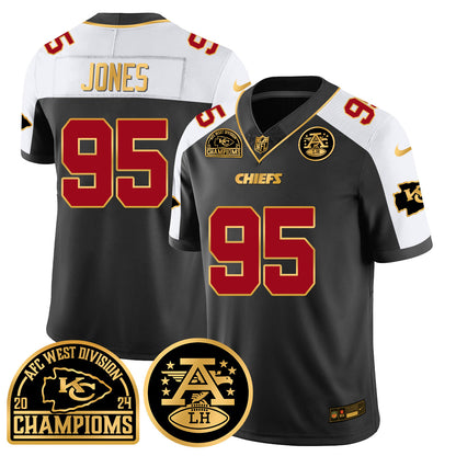 Chiefs 2024 AFC West Champs Jersey - All Stitched