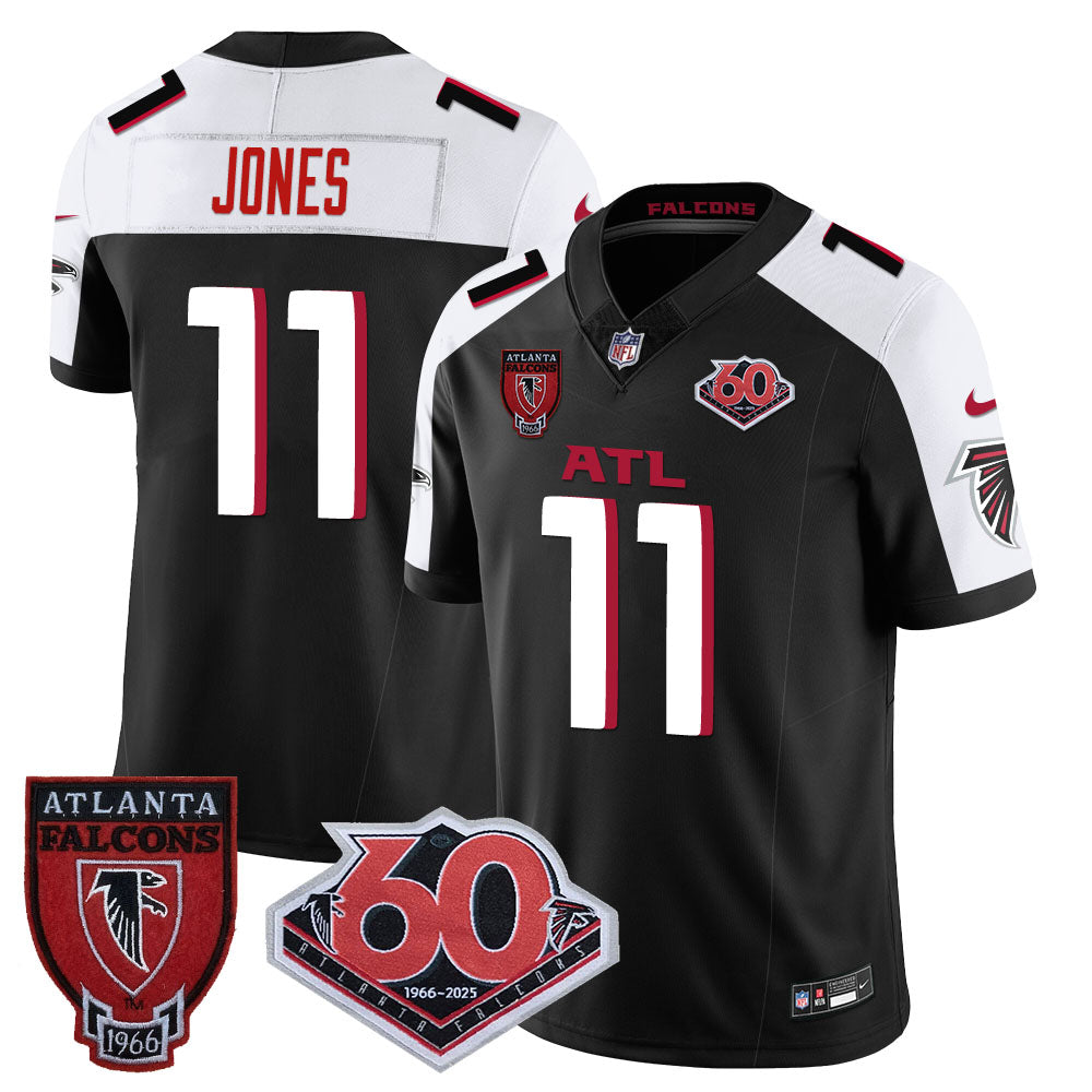 Atlanta Falcons 60th Season Vapor Limited Jersey - All Stitched