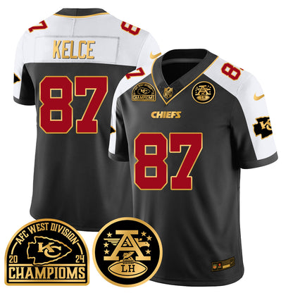 Chiefs 2024 AFC West Champs Jersey - All Stitched