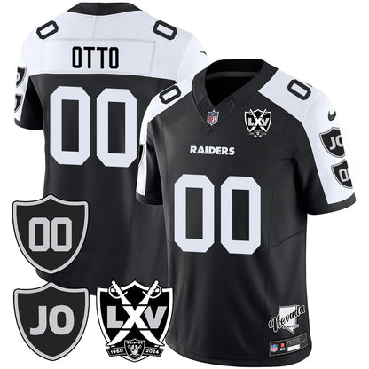 Raiders Vapor Limited Jersey - All Stitched - Honor Jim Otto