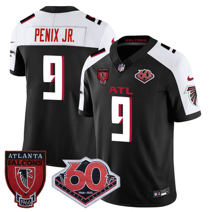 Atlanta Falcons 60th Season Vapor Limited Jersey - All Stitched